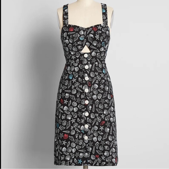 Modcloth Dresses & Skirts - MODCLOTH Seashore Spectacular Fit and Flare Dress NWT